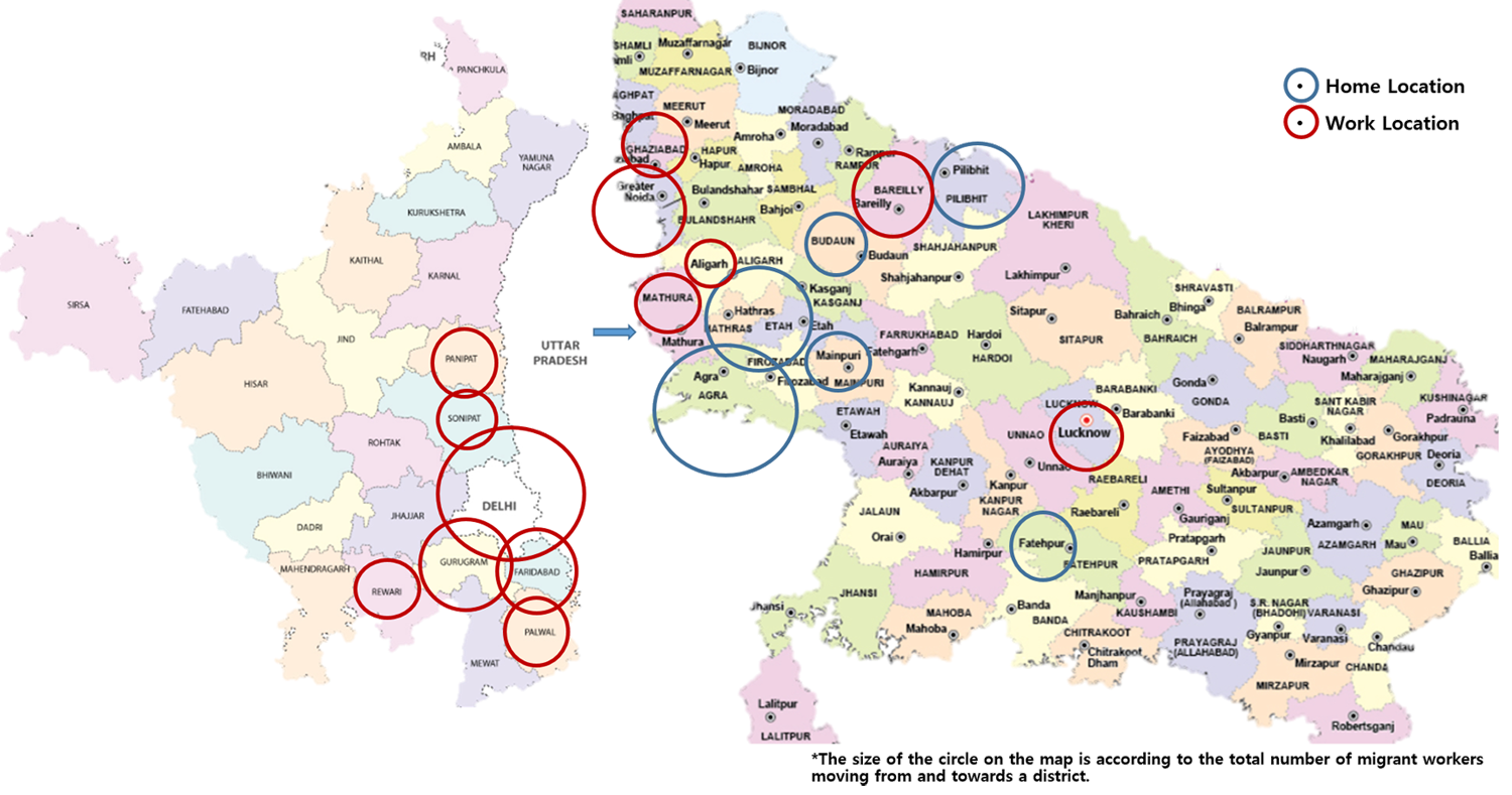 Maharashtra Village Transformation Program Map